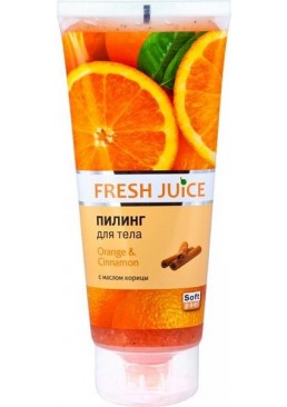 Пилинг для тела Fresh Juice Orange & Cinnamon, 200 мл 